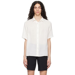 White Dalton Shirt 232055M192003