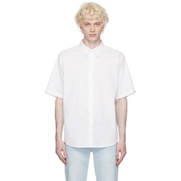 White Moore Shirt 232055M192023