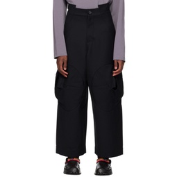 Black Alfalfa Trousers 232075M191003