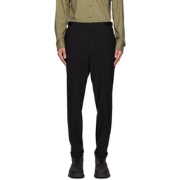 Black Belted Trousers 232084M191002