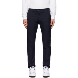 Navy Sid Trousers 232111M191056