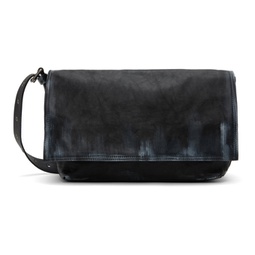 Black Leather Shoulder Bag 232129F048047