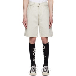 Off-White Relaxed-Fit Denim Shorts 232129M193007