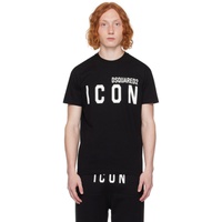 Black Be Icon T-Shirt 232148M213001