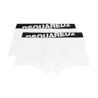 Two-Pack White Boxers 232148M216004