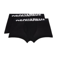 Two-Pack Black Boxers 232148M216005