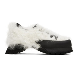 White & Black Poyana Sneakers 232156M225003