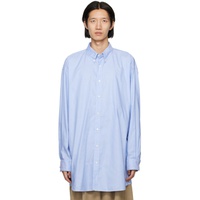 Blue Buttoned Shirt 232168M192013