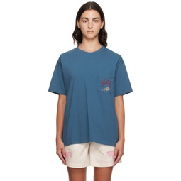 Blue Sweet Pine T-Shirt 232169F110013