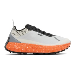Gray & Orange norda 001 G+ Spike Sneakers 232172M237008
