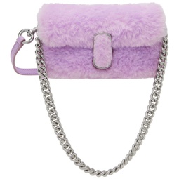 Purple The Mini Faux-Fur Bag 232190F048179