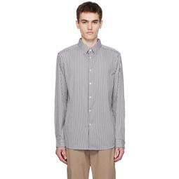 White & Gray Irving Shirt 232216M192021