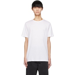 White Precise T-Shirt 232216M213033