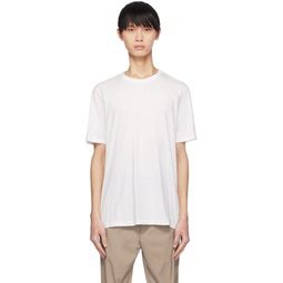 White Essential T-Shirt 232216M213036