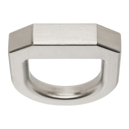 Silver Beveled Ring 232232F024002