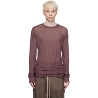 Purple Basic Long Sleeve T-Shirt 232232M213097