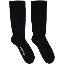 Black Logo Socks 232232M220004
