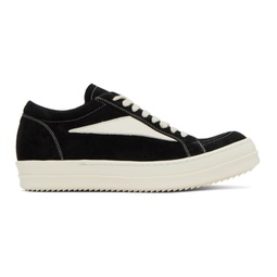 Black Vintage Sneakers 232232M237015