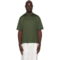 Green Rash Guard T-Shirt 232249M213011