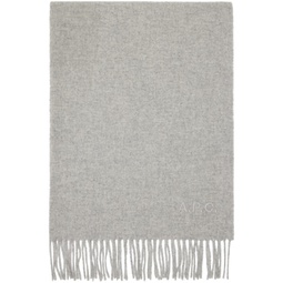 Gray Alix Brodee Scarf 232252F028012