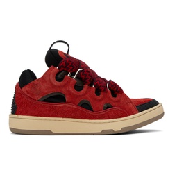 Red Curb Sneakers 232254M237063