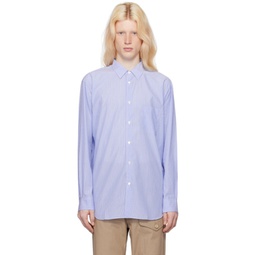Blue Striped Shirt 232270M192019