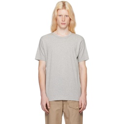 Gray Crewneck T-Shirt 232270M213015