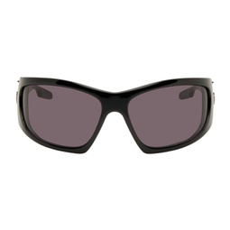 Black Cutout Sunglasses 232278F005032