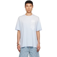 Blue 4G Butterfly T-Shirt 232278M213046