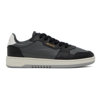 Gray & Black Dice Lo Sneakers 232307M237107