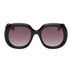 Black Square Sunglasses 232338F005000