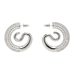 Silver Kismet Serpent Earrings 232340F022013