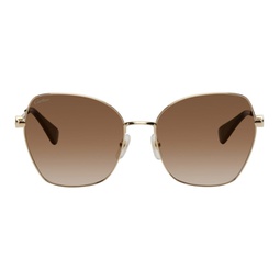 Gold Signature C De Cartier Sunglasses 232346F005015