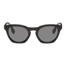 Black Oval Sunglasses 232376F005051