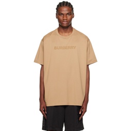 Brown Bonded T-Shirt 232376M213008