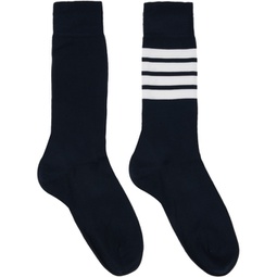 Navy 4-Bar Socks 232381F076011