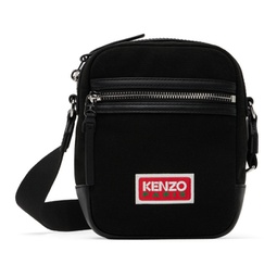 Black Kenzo Paris Explore Bag 232387M170003