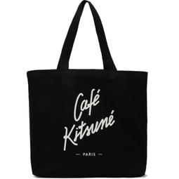 Black Cafe Kitsune Tote 232389M172016