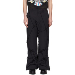 Black add Edition Padded Trousers 232389M191010