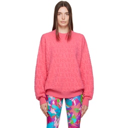 Pink Dua Lipa Edition Sweatshirt 232404F096006