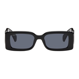 Black Rectangular Sunglasses 232451F005037