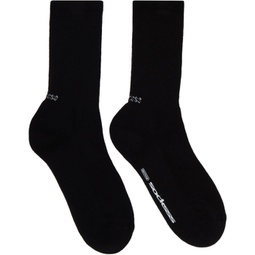 Two-Pack Black Socks 232480M220003