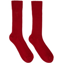 Red Ami de Coeur Socks 232482M220012