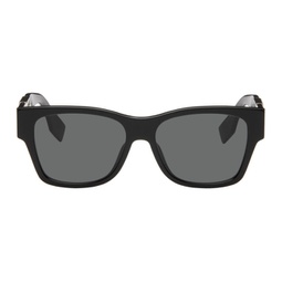 Black Crystal-Cut Sunglasses 232693F005018