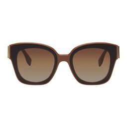 Brown Fendi First Sunglasses 232693F005067