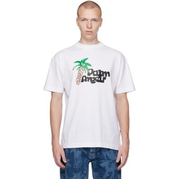 White Sketchy T-Shirt 232695M213007