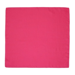 Pink Square Scarf 232720F028000
