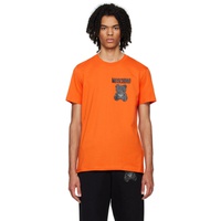 Orange Teddy Bear T-Shirt 232720M213016