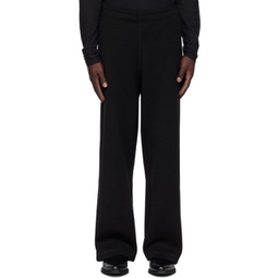 Black Reduced Trousers 232803M191008