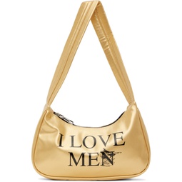 Gold I Love Men Bag 232810F048002